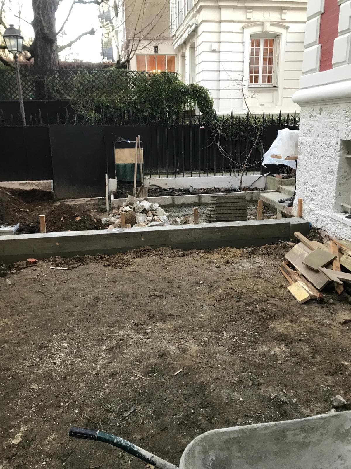 Création d'une véranda sur dalle béton armé